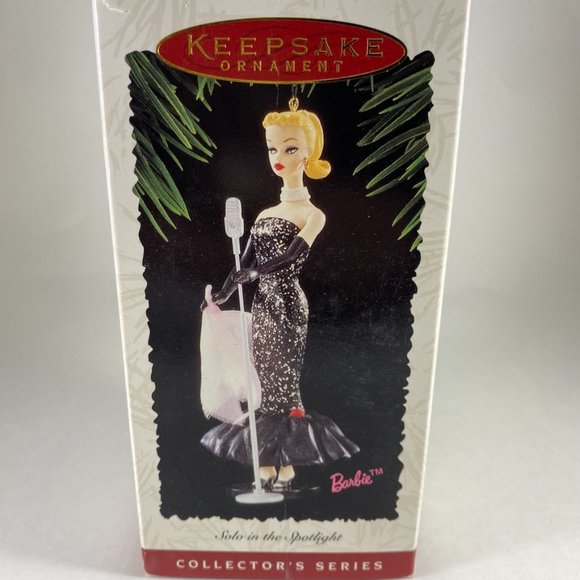 Vintage 1995 Hallmark Barbie ornament "Solo in the Spotlight" NIB - Picture 6 of 6